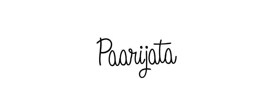 How to make Paarijata name signature. Use Angelique-Rose-font-FFP style for creating short signs online. This is the latest handwritten sign. Paarijata signature style 5 images and pictures png