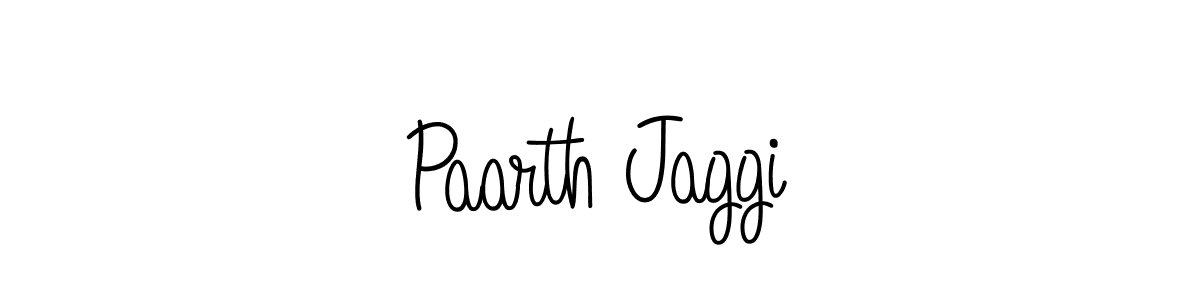 Best and Professional Signature Style for Paarth Jaggi. Angelique-Rose-font-FFP Best Signature Style Collection. Paarth Jaggi signature style 5 images and pictures png