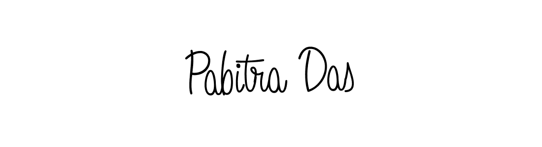 How to make Pabitra Das name signature. Use Angelique-Rose-font-FFP style for creating short signs online. This is the latest handwritten sign. Pabitra Das signature style 5 images and pictures png