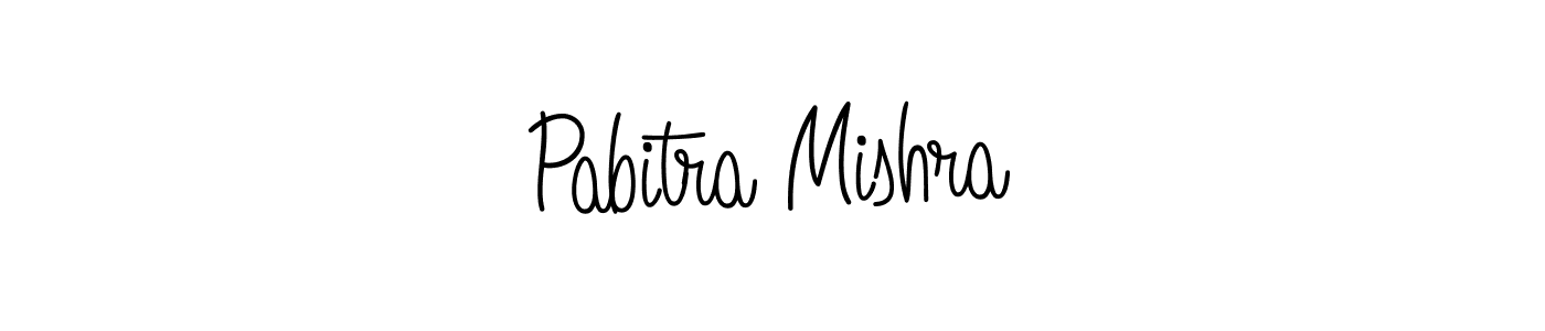 Pabitra Mishra stylish signature style. Best Handwritten Sign (Angelique-Rose-font-FFP) for my name. Handwritten Signature Collection Ideas for my name Pabitra Mishra. Pabitra Mishra signature style 5 images and pictures png