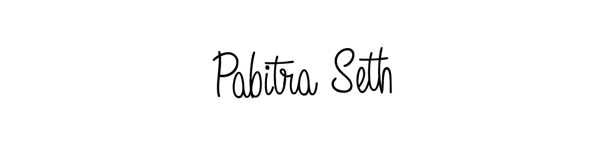 Best and Professional Signature Style for Pabitra Seth. Angelique-Rose-font-FFP Best Signature Style Collection. Pabitra Seth signature style 5 images and pictures png