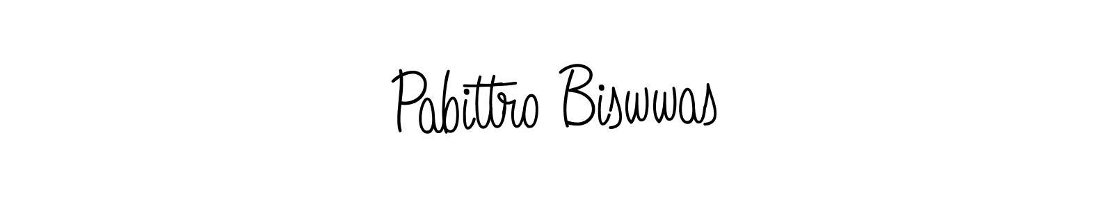 The best way (Angelique-Rose-font-FFP) to make a short signature is to pick only two or three words in your name. The name Pabittro Biswwas include a total of six letters. For converting this name. Pabittro Biswwas signature style 5 images and pictures png