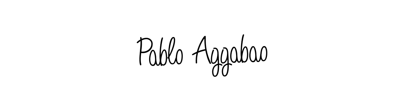 Angelique-Rose-font-FFP is a professional signature style that is perfect for those who want to add a touch of class to their signature. It is also a great choice for those who want to make their signature more unique. Get Pablo Aggabao name to fancy signature for free. Pablo Aggabao signature style 5 images and pictures png