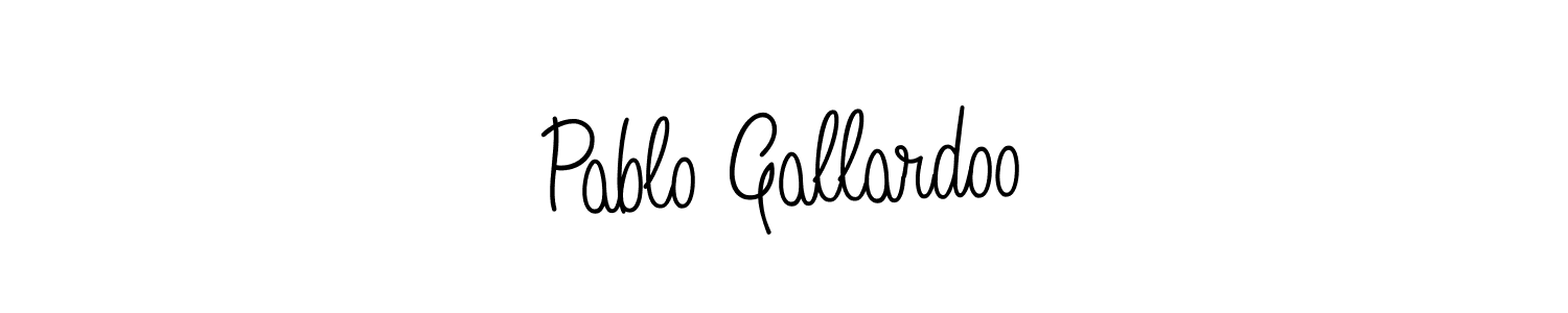 Best and Professional Signature Style for Pablo Gallardoo. Angelique-Rose-font-FFP Best Signature Style Collection. Pablo Gallardoo signature style 5 images and pictures png
