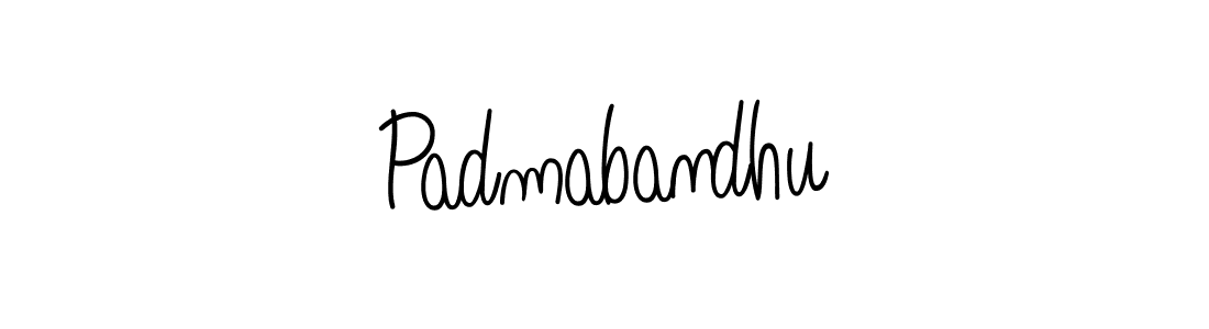 Also we have Padmabandhu name is the best signature style. Create professional handwritten signature collection using Angelique-Rose-font-FFP autograph style. Padmabandhu signature style 5 images and pictures png