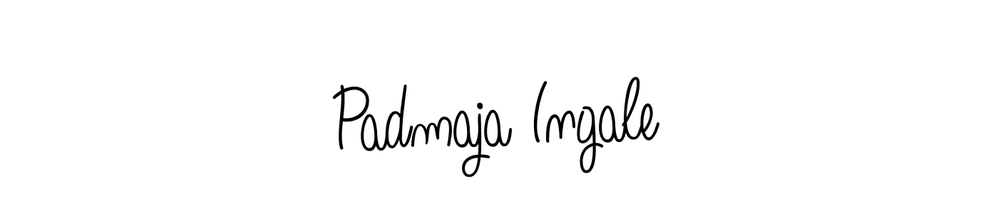 Also we have Padmaja Ingale name is the best signature style. Create professional handwritten signature collection using Angelique-Rose-font-FFP autograph style. Padmaja Ingale signature style 5 images and pictures png