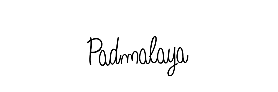 The best way (Angelique-Rose-font-FFP) to make a short signature is to pick only two or three words in your name. The name Padmalaya include a total of six letters. For converting this name. Padmalaya signature style 5 images and pictures png