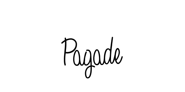 Best and Professional Signature Style for Pagade. Angelique-Rose-font-FFP Best Signature Style Collection. Pagade signature style 5 images and pictures png