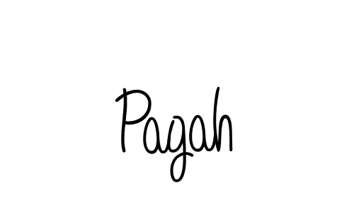 You should practise on your own different ways (Angelique-Rose-font-FFP) to write your name (Pagah) in signature. don't let someone else do it for you. Pagah signature style 5 images and pictures png