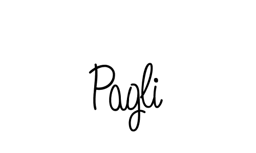 How to Draw Pagli signature style? Angelique-Rose-font-FFP is a latest design signature styles for name Pagli. Pagli signature style 5 images and pictures png