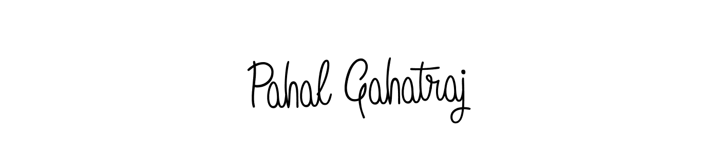 if you are searching for the best signature style for your name Pahal Gahatraj. so please give up your signature search. here we have designed multiple signature styles  using Angelique-Rose-font-FFP. Pahal Gahatraj signature style 5 images and pictures png