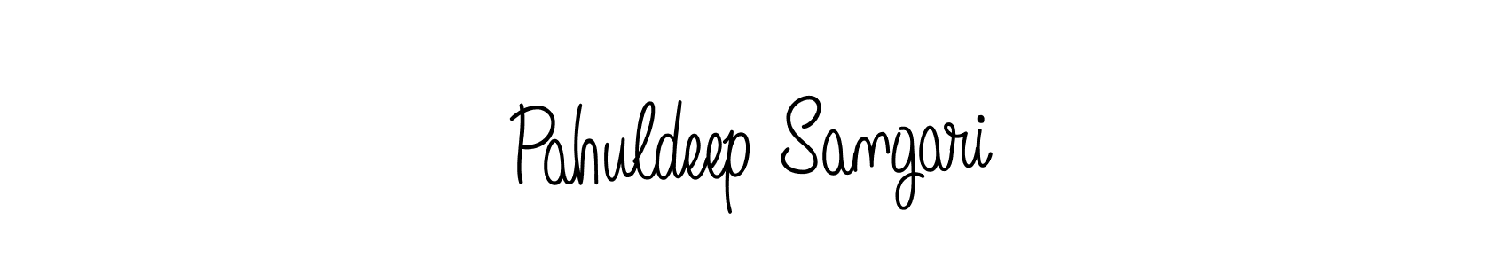 This is the best signature style for the Pahuldeep Sangari name. Also you like these signature font (Angelique-Rose-font-FFP). Mix name signature. Pahuldeep Sangari signature style 5 images and pictures png