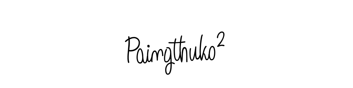 How to make Paingthuko² signature? Angelique-Rose-font-FFP is a professional autograph style. Create handwritten signature for Paingthuko² name. Paingthuko² signature style 5 images and pictures png