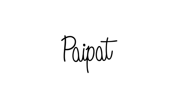 Make a beautiful signature design for name Paipat. With this signature (Angelique-Rose-font-FFP) style, you can create a handwritten signature for free. Paipat signature style 5 images and pictures png