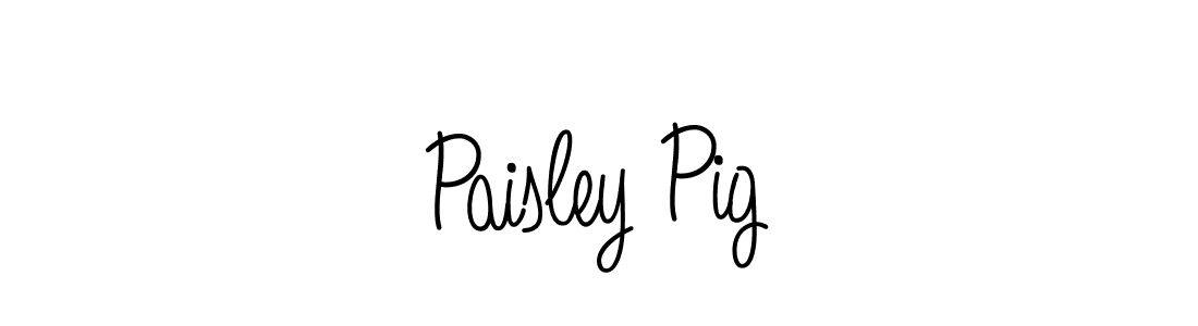 Create a beautiful signature design for name Paisley Pig. With this signature (Angelique-Rose-font-FFP) fonts, you can make a handwritten signature for free. Paisley Pig signature style 5 images and pictures png