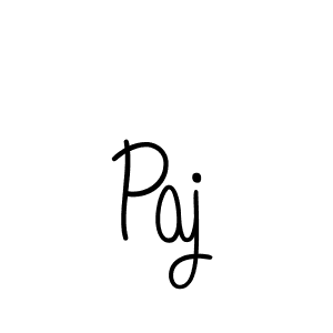 Use a signature maker to create a handwritten signature online. With this signature software, you can design (Angelique-Rose-font-FFP) your own signature for name Paj. Paj signature style 5 images and pictures png