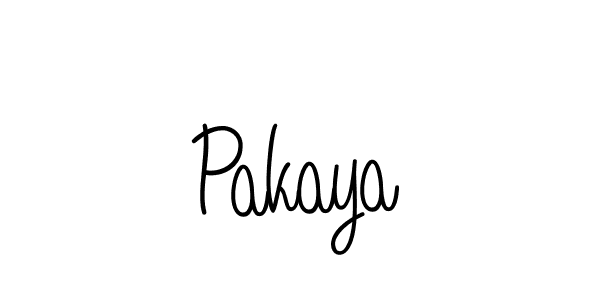 Make a beautiful signature design for name Pakaya. Use this online signature maker to create a handwritten signature for free. Pakaya signature style 5 images and pictures png