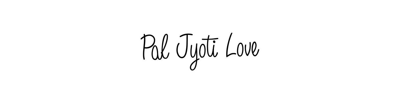 Make a short Pal Jyoti Love signature style. Manage your documents anywhere anytime using Angelique-Rose-font-FFP. Create and add eSignatures, submit forms, share and send files easily. Pal Jyoti Love signature style 5 images and pictures png