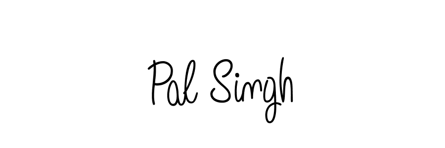 How to make Pal Singh name signature. Use Angelique-Rose-font-FFP style for creating short signs online. This is the latest handwritten sign. Pal Singh signature style 5 images and pictures png