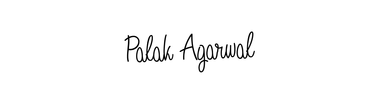 You should practise on your own different ways (Angelique-Rose-font-FFP) to write your name (Palak Agarwal) in signature. don't let someone else do it for you. Palak Agarwal signature style 5 images and pictures png