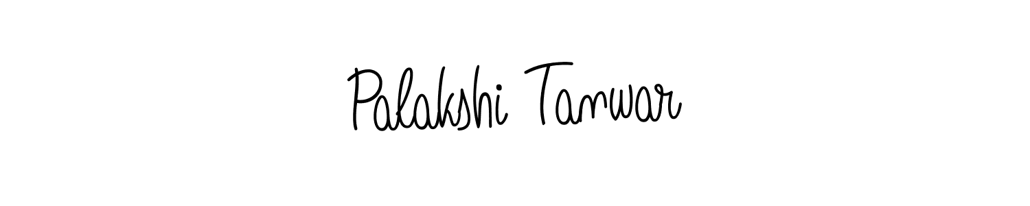Make a beautiful signature design for name Palakshi Tanwar. With this signature (Angelique-Rose-font-FFP) style, you can create a handwritten signature for free. Palakshi Tanwar signature style 5 images and pictures png