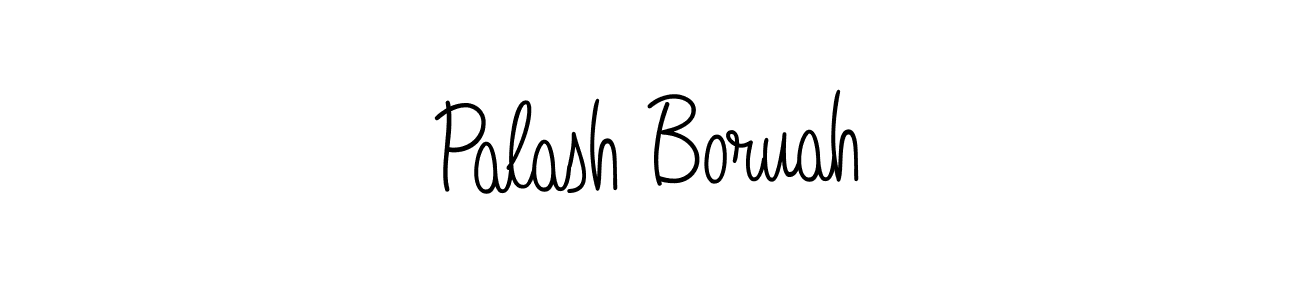 Also we have Palash Boruah name is the best signature style. Create professional handwritten signature collection using Angelique-Rose-font-FFP autograph style. Palash Boruah signature style 5 images and pictures png