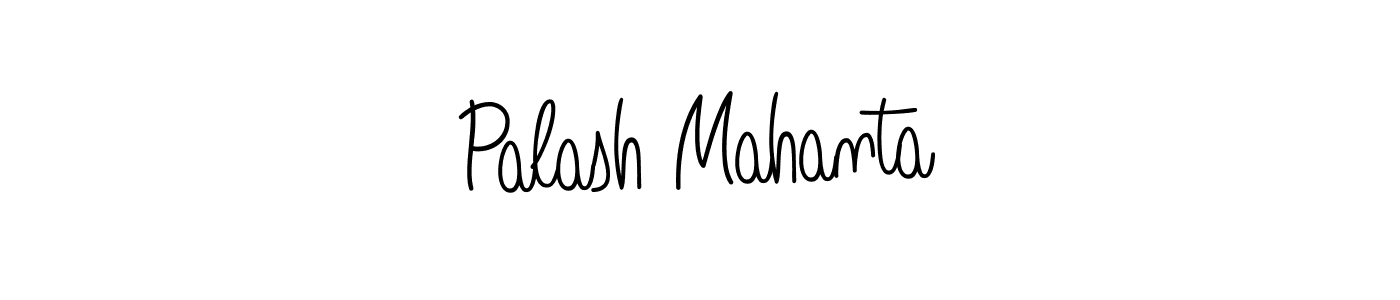 How to make Palash Mahanta signature? Angelique-Rose-font-FFP is a professional autograph style. Create handwritten signature for Palash Mahanta name. Palash Mahanta signature style 5 images and pictures png