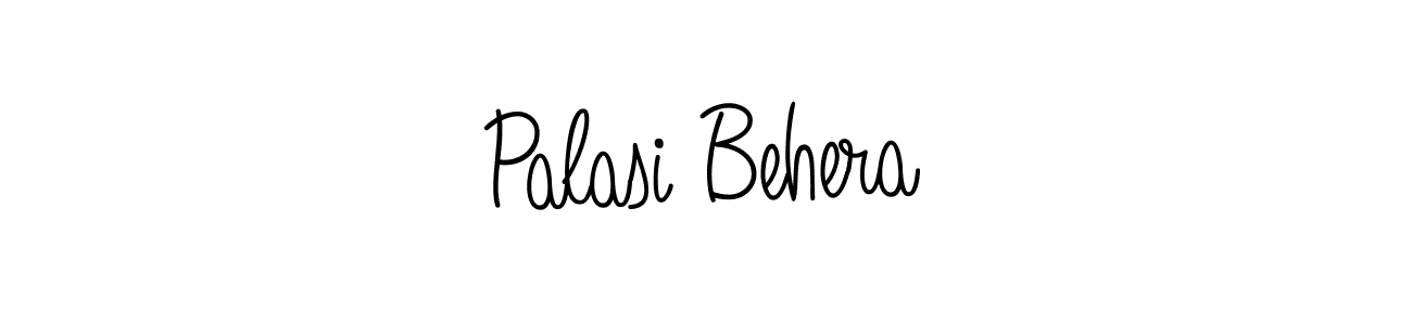 How to make Palasi Behera name signature. Use Angelique-Rose-font-FFP style for creating short signs online. This is the latest handwritten sign. Palasi Behera signature style 5 images and pictures png