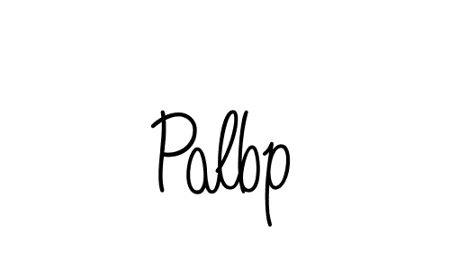 Make a beautiful signature design for name Palbp. With this signature (Angelique-Rose-font-FFP) style, you can create a handwritten signature for free. Palbp signature style 5 images and pictures png