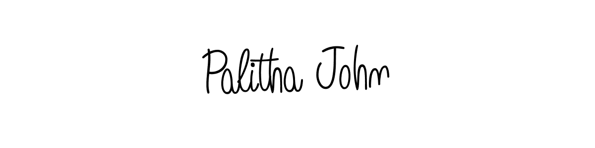 How to Draw Palitha John signature style? Angelique-Rose-font-FFP is a latest design signature styles for name Palitha John. Palitha John signature style 5 images and pictures png