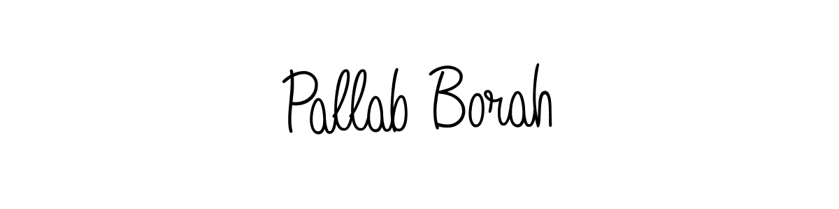 Best and Professional Signature Style for Pallab Borah. Angelique-Rose-font-FFP Best Signature Style Collection. Pallab Borah signature style 5 images and pictures png