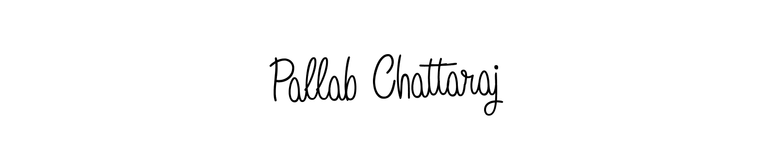 Design your own signature with our free online signature maker. With this signature software, you can create a handwritten (Angelique-Rose-font-FFP) signature for name Pallab Chattaraj. Pallab Chattaraj signature style 5 images and pictures png