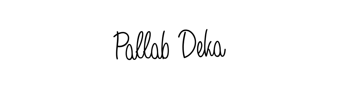 How to Draw Pallab Deka signature style? Angelique-Rose-font-FFP is a latest design signature styles for name Pallab Deka. Pallab Deka signature style 5 images and pictures png