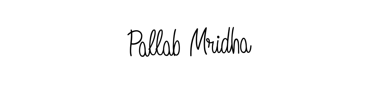 How to make Pallab Mridha signature? Angelique-Rose-font-FFP is a professional autograph style. Create handwritten signature for Pallab Mridha name. Pallab Mridha signature style 5 images and pictures png