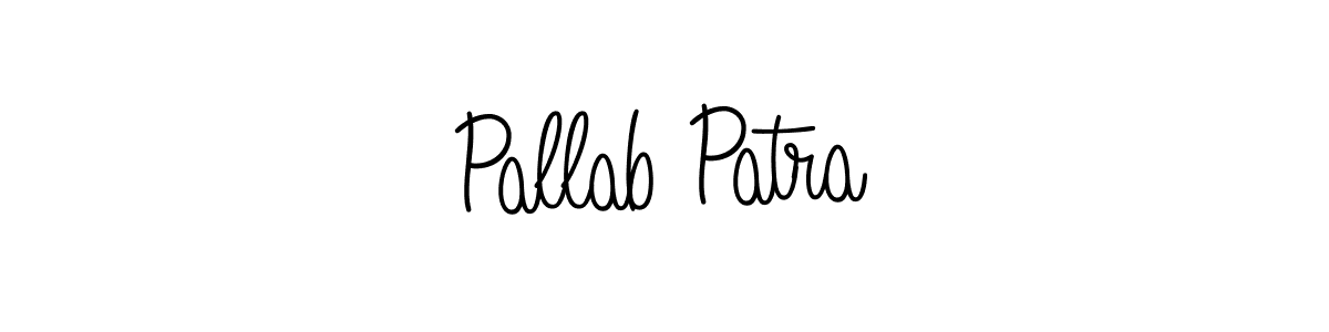 Use a signature maker to create a handwritten signature online. With this signature software, you can design (Angelique-Rose-font-FFP) your own signature for name Pallab Patra. Pallab Patra signature style 5 images and pictures png