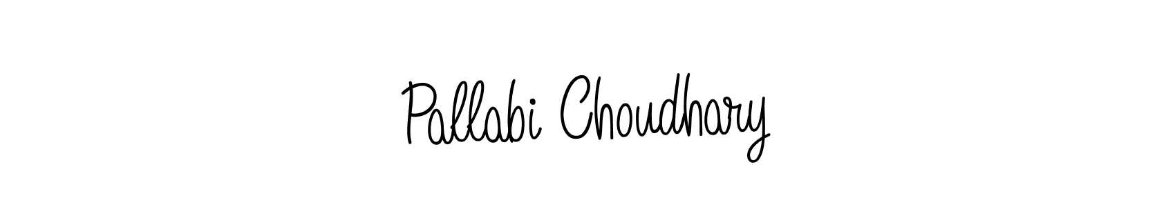 Pallabi Choudhary stylish signature style. Best Handwritten Sign (Angelique-Rose-font-FFP) for my name. Handwritten Signature Collection Ideas for my name Pallabi Choudhary. Pallabi Choudhary signature style 5 images and pictures png