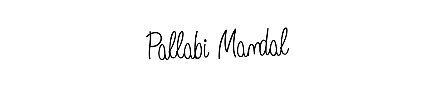 How to make Pallabi Mandal signature? Angelique-Rose-font-FFP is a professional autograph style. Create handwritten signature for Pallabi Mandal name. Pallabi Mandal signature style 5 images and pictures png