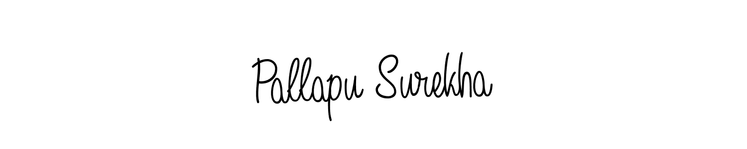Check out images of Autograph of Pallapu Surekha name. Actor Pallapu Surekha Signature Style. Angelique-Rose-font-FFP is a professional sign style online. Pallapu Surekha signature style 5 images and pictures png