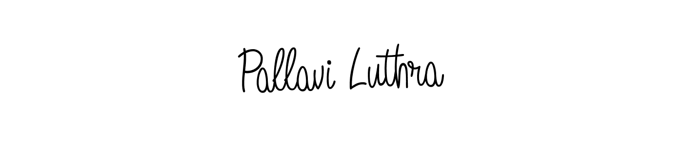 Make a beautiful signature design for name Pallavi Luthra. Use this online signature maker to create a handwritten signature for free. Pallavi Luthra signature style 5 images and pictures png