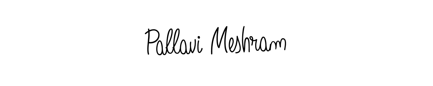 How to make Pallavi Meshram signature? Angelique-Rose-font-FFP is a professional autograph style. Create handwritten signature for Pallavi Meshram name. Pallavi Meshram signature style 5 images and pictures png