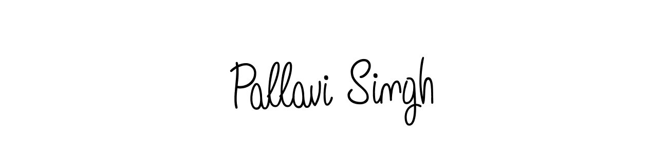 Create a beautiful signature design for name Pallavi Singh. With this signature (Angelique-Rose-font-FFP) fonts, you can make a handwritten signature for free. Pallavi Singh signature style 5 images and pictures png