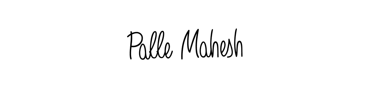 Best and Professional Signature Style for Palle Mahesh. Angelique-Rose-font-FFP Best Signature Style Collection. Palle Mahesh signature style 5 images and pictures png