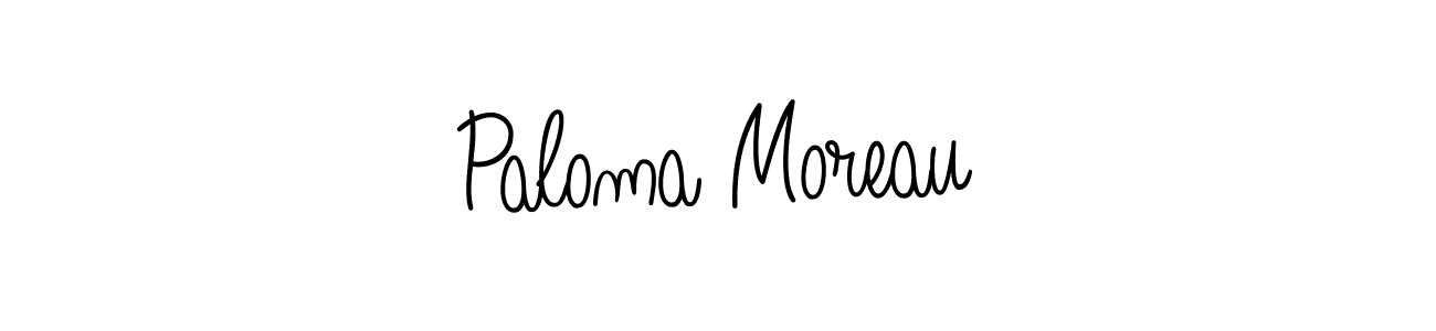 Check out images of Autograph of Paloma Moreau name. Actor Paloma Moreau Signature Style. Angelique-Rose-font-FFP is a professional sign style online. Paloma Moreau signature style 5 images and pictures png