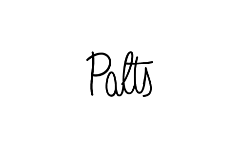 Palts stylish signature style. Best Handwritten Sign (Angelique-Rose-font-FFP) for my name. Handwritten Signature Collection Ideas for my name Palts. Palts signature style 5 images and pictures png