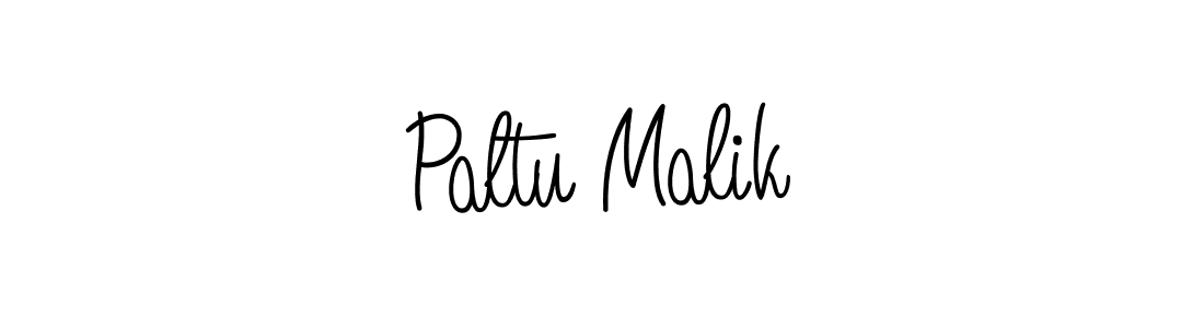 Make a beautiful signature design for name Paltu Malik. With this signature (Angelique-Rose-font-FFP) style, you can create a handwritten signature for free. Paltu Malik signature style 5 images and pictures png