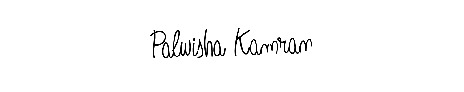 Check out images of Autograph of Palwisha Kamran name. Actor Palwisha Kamran Signature Style. Angelique-Rose-font-FFP is a professional sign style online. Palwisha Kamran signature style 5 images and pictures png