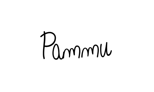 You should practise on your own different ways (Angelique-Rose-font-FFP) to write your name (Pammu) in signature. don't let someone else do it for you. Pammu signature style 5 images and pictures png