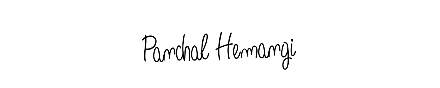 You can use this online signature creator to create a handwritten signature for the name Panchal Hemangi. This is the best online autograph maker. Panchal Hemangi signature style 5 images and pictures png