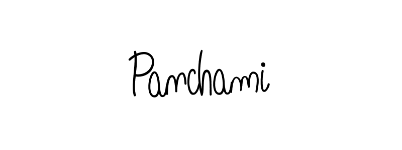 How to Draw Panchami signature style? Angelique-Rose-font-FFP is a latest design signature styles for name Panchami. Panchami signature style 5 images and pictures png