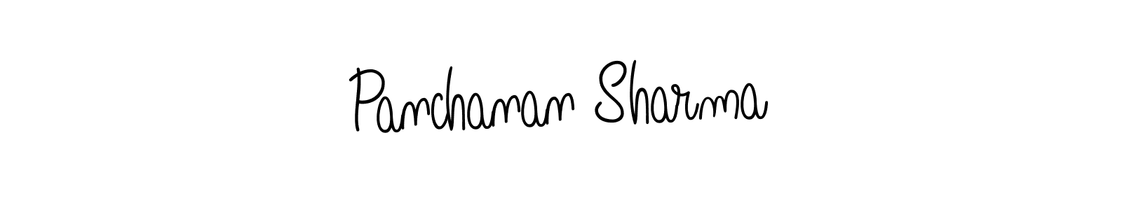 How to Draw Panchanan Sharma signature style? Angelique-Rose-font-FFP is a latest design signature styles for name Panchanan Sharma. Panchanan Sharma signature style 5 images and pictures png